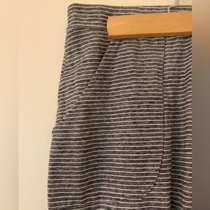 Prana striped midi skirt size S